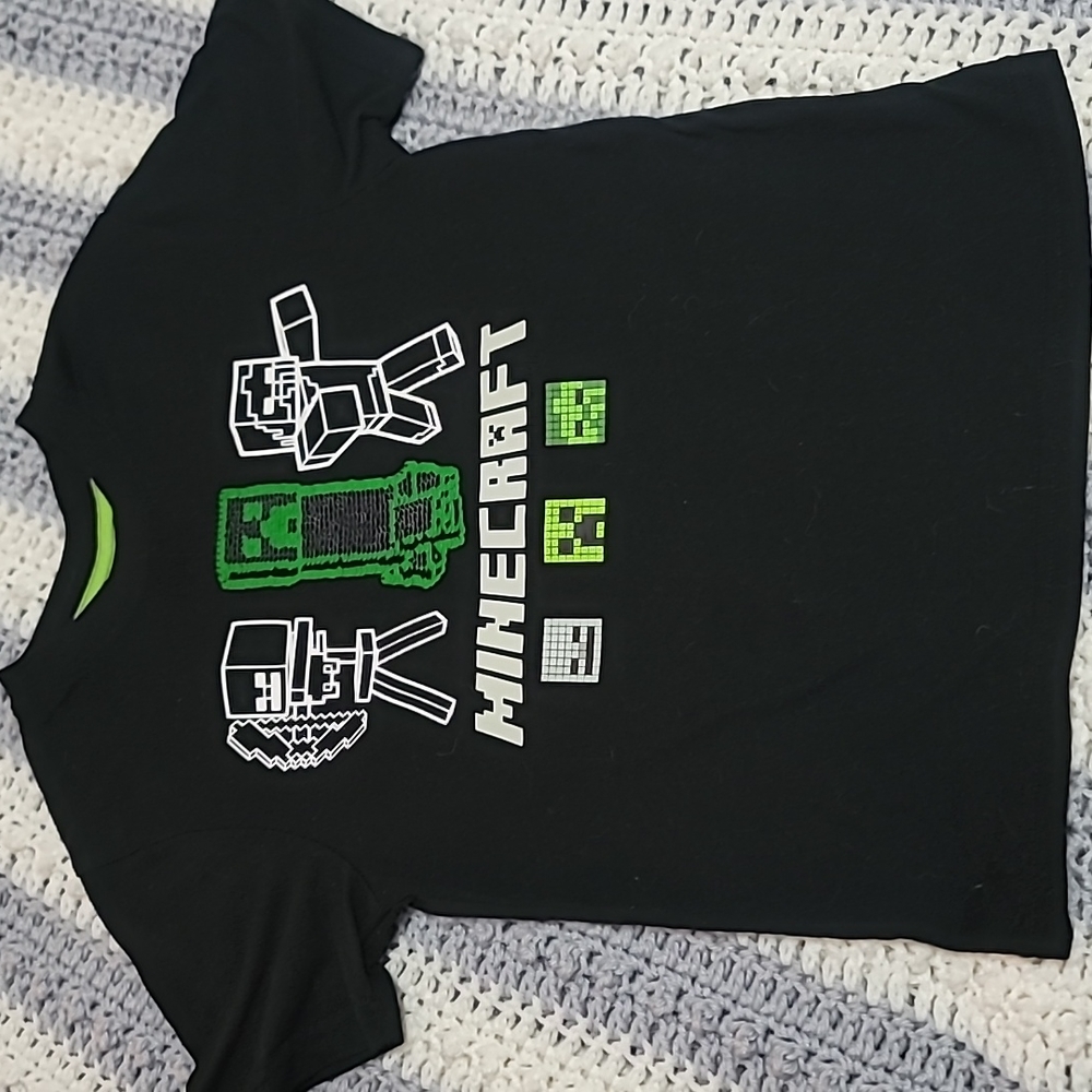 Minecraft Boys Sequin Shirt